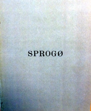 sprogoe